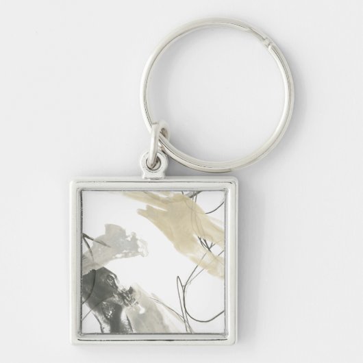 モノクロ運動量 キーホルダー (正面)