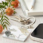 モノクロ運動量 キーホルダー (正面右)