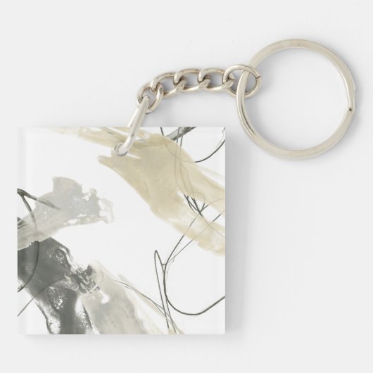 モノクロ運動量 キーホルダー (裏面)