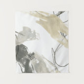 モノクロ運動量 タペストリー (正面)