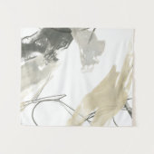 モノクロ運動量 タペストリー (正面(横))