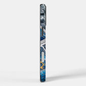 モノクロ魔法お洒落：白黒ケース Case-Mate iPhoneケース (裏面 / 右)