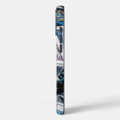 モノクロ魔法お洒落：白黒ケース Case-Mate iPhoneケース (裏面 / 左)