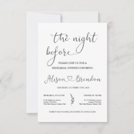 モノクロ ようこそ 前夜祭へ  招待状