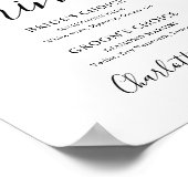 モノクロ シグネチャードリンク サイン (角)