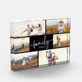 モノクロ ファミリー フォト ブロック (左)