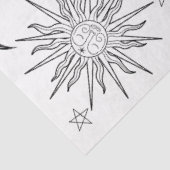 モノクロ ファンシー サン セレスト 誕生日 薄葉紙 (詳細)