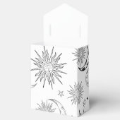 モノクロ ファンシー 太陽 天体 誕生日 フェイバーボックス (オープン)