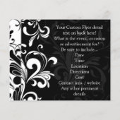 モノクロ フォーンテン スワール パーティー チラシ (裏面)