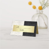 モノクロ プレイスカード (正面)