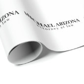 モノクロ ミニマル シンプル プレーン ラッピングペーパー (ロールコーナー)