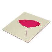 モノクロ&モノプリントセラミックタイル タイル (側面)