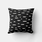 モノクロ |リバーシブルブラック&ホワイトのフレックス クッション (裏面)