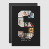 モノクロ レター S フォト コラージュ (正面/裏面)