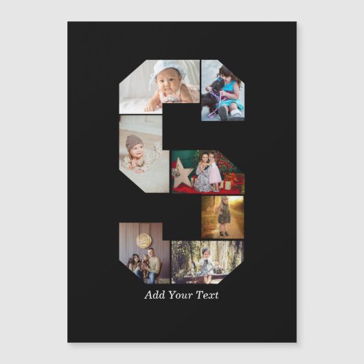 モノクロ レター S フォト コラージュ (正面)