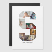 モノクロ レター S フォト コラージュ (正面/裏面)