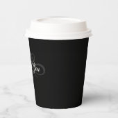 モノクロ 紙コップ (左)