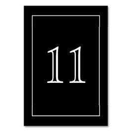 モノクロ（縦） | テーブルナンバー