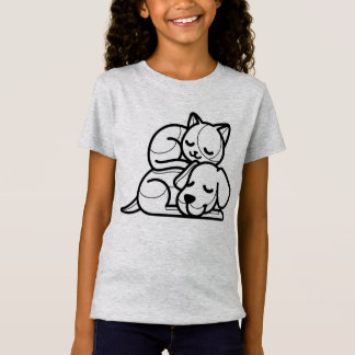モノクロ #33 - 最高の友達 V02 Tシャツ