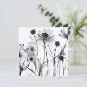 モノクロ X 線 フラワー (スタンド正面)