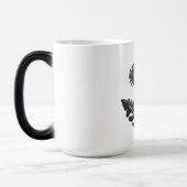 モノクロDaisys mug モーフィングマグカップ (左)