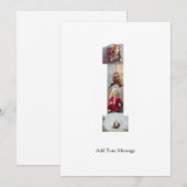 モノクロNo.1写真コラージュ ノートカード (正面/裏面)