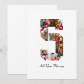 モノクロNo.5 フォトコラージュ 案内状 (正面/裏面)