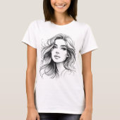 モノクロTシャツ Tシャツ (正面)