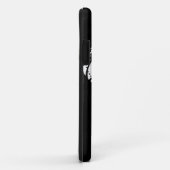 モノクロWパターン Case-Mate iPhoneケース (裏面/右)