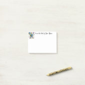 モノグお洒落ラム ポストイット (デスク上)