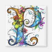 モノグお洒落ラムP マグネット (正面)