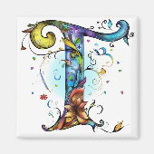 モノグお洒落ラムT マグネット (正面)