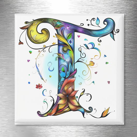 モノグお洒落ラムT マグネット