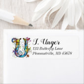 モノグお洒落ラムU ラベル (インサイチュ)