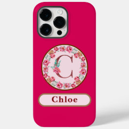 モノグかわいらしラムCフローラ Case-Mate iPhone 14 PRO MAXケース