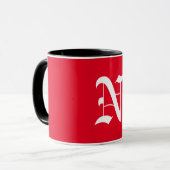 モノグエレガントラムN マグカップ (正面左)