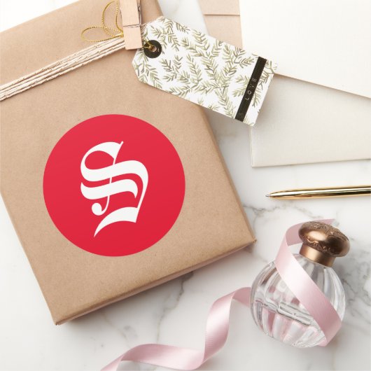 モノグエレガントラムS ラウンドシール (ギフト)