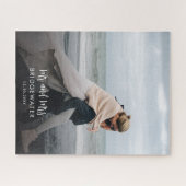 モノグエレガントラモダンム夫妻の写結婚真 ジグソーパズル (横)