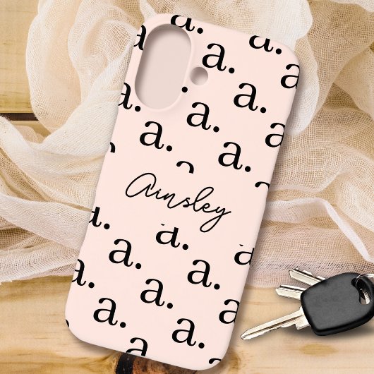 モノグモダンミニマルラムスタイリッシュ Case-Mate iPhoneケース