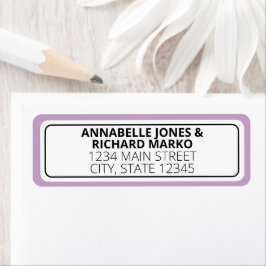 モノグモダンラ結婚ム住所 シール