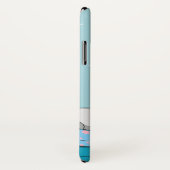モノグラおもしろいムお洒落ネコトレンディーモダン Case-Mate iPhoneケース (裏面/右)