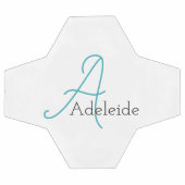 モノグラお洒落ムパーソナライズされた サッカーボール (フラット)