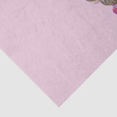 モノグラお洒落ム数々のを持つ色の花ハート 薄葉紙 (詳細)