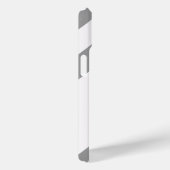 モノグラはっきりしたム付きグレーシェブロン Case-Mate iPhoneケース (裏面 / 右)