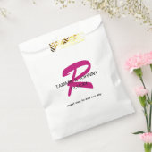 モノグラはっきりしたム |の結婚ブライダルスイーツ&グッズ フェイバーバッグ (封をした状態)