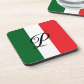 モノグライタリアンム付きフラグ コースター (左側)