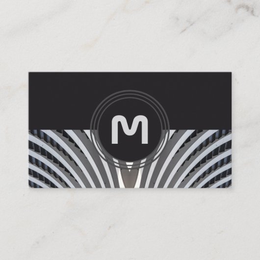 モノグラエレガントムオーガニックアーキテクチャ 名刺 (正面)