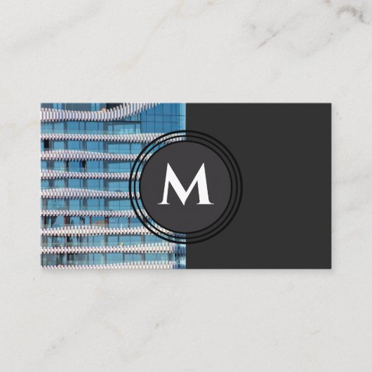 モノグラエレガントムオーガニックアーキテクチャ 名刺 (正面)