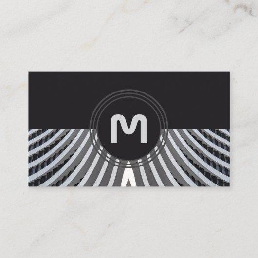 モノグラエレガントムオーガニックアーキテクチャ 名刺 (正面)