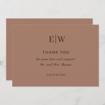 モノグラエレガントムシンプルスのモカ結婚ムース